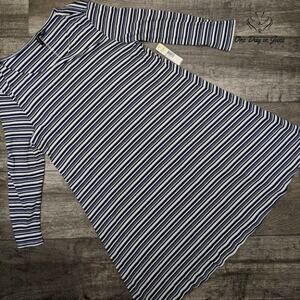 New Directions Long Sleeve Stretchy Shirt Dress Size M